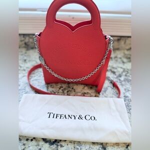 Viral Tiffany & Co. Mini tote- Rare hibiscus color